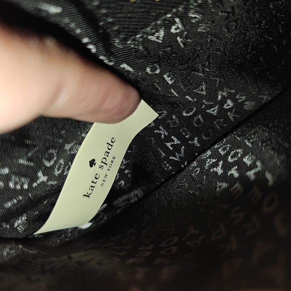 Kate Spade Bethann Gold Sparkle Wristlet NWOT - Picture 3 of 14
